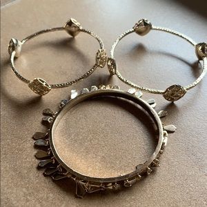 Kendra Scott bangle bracelets